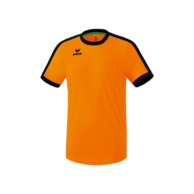 Erima Sport-Tshirt Trikot Retro Star (100% Polyester) orange/schwarz Herren